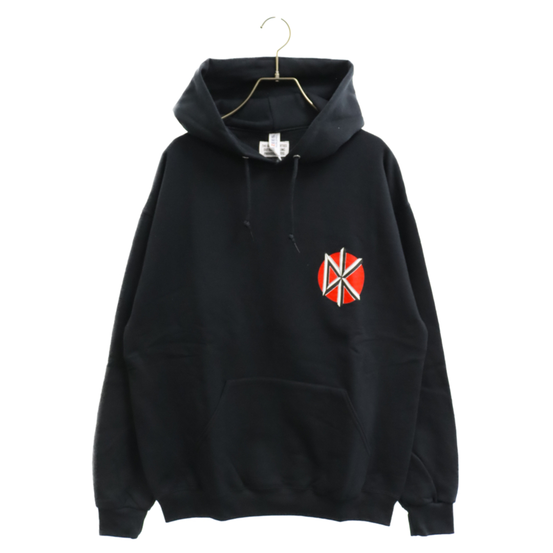 WACKO MARIA ワコマリア 23AW DEAD KENNEDYS PULLOVER HOODED SWEAT SHIRT デッドケネディーズ プルオーバー フーデッドスウェットシャツ パーカー ブラック