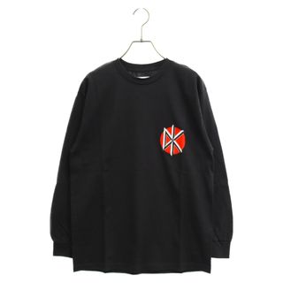 ワコマリア(WACKO MARIA)のWACKO MARIA ワコマリア 23AW DEAD KENNEDYS LONG SLEEVE T-SHIRT デッドケネディーズ ロングスリーブ長袖Tシャツ ブラック(Tシャツ/カットソー(七分/長袖))