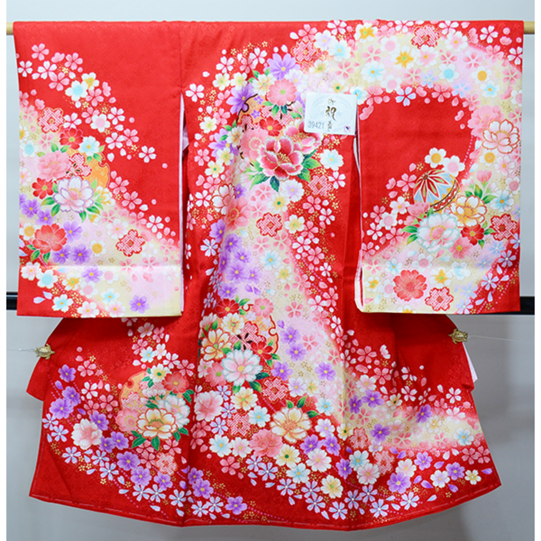 寄木細工柄×京都金襴 刺繍のお名前旗【スタンド付送料無料】/男の子 寄木細工柄×京都金襴 刺繍のお名前旗【スタンド付送料無料】/男の子