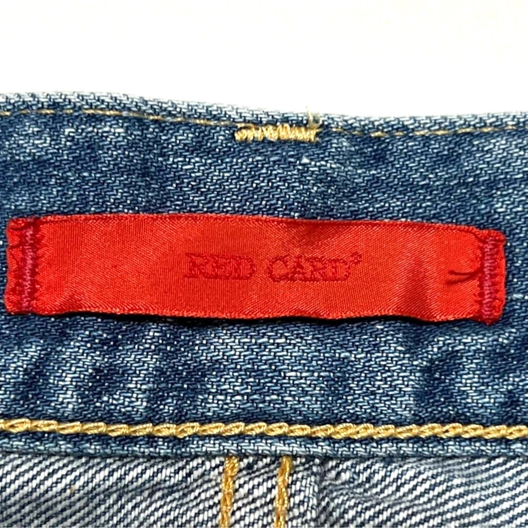 RED CARD(レッドカード)のRED CARD レッドカード 13503 ボーイフレンドデニム サイズ23 レディースのパンツ(デニム/ジーンズ)の商品写真