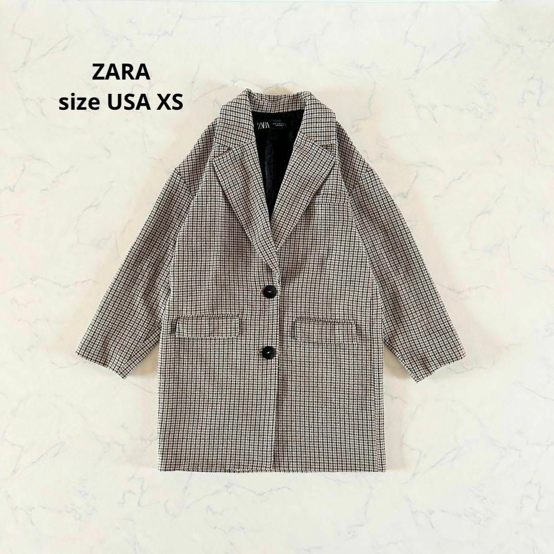 【10/6までピカさま専用】#ZARA チェック柄コート