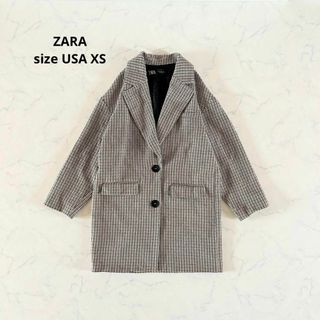 ZARAザラ レディース　コットンコート 大きめXS サイズ 未使用morieレディース