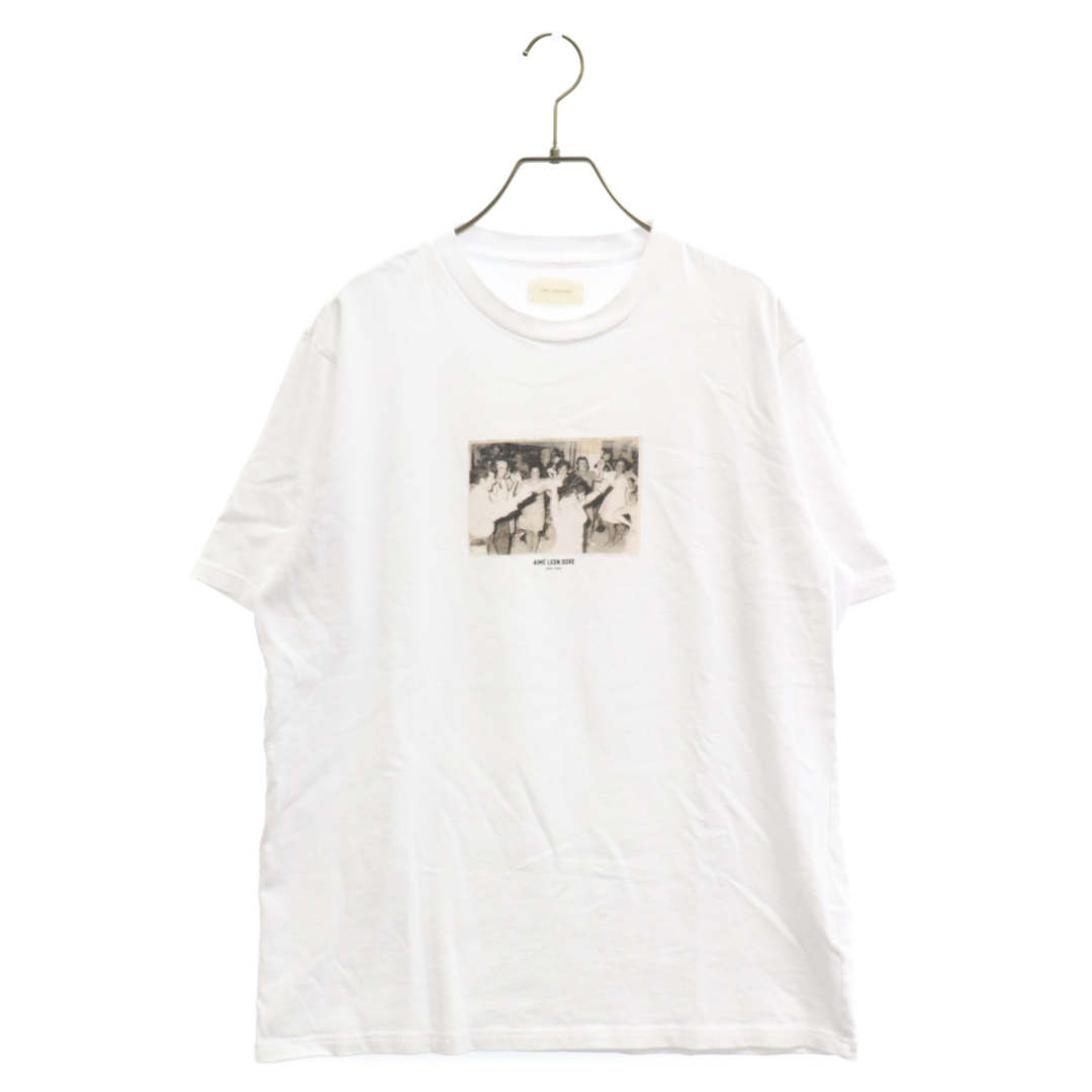 AIME LEON DORE エメ レオン ドレ Mulberry Photo Tee マルベリーフォト半袖Tシャツ ホワイト