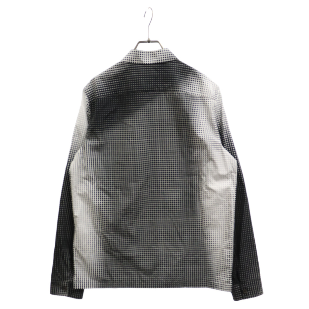 PRADA - PRADA プラダ Geometric Gradient Print Zipped Shirts UCN330