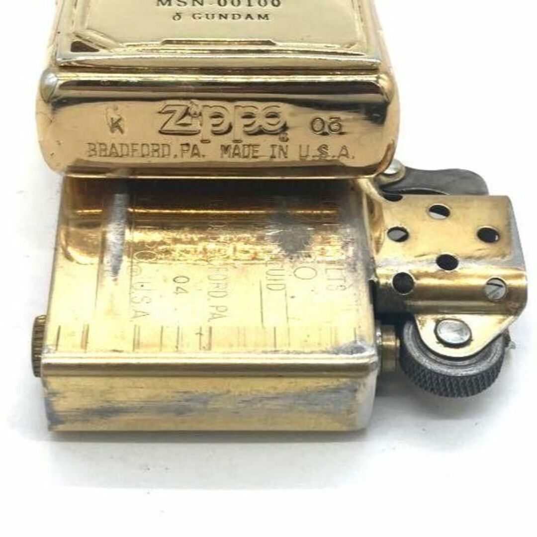 ZIPPO - 2003年製ZIPPOビンテージ 機動戦士ガンダム 百式 重厚メタル