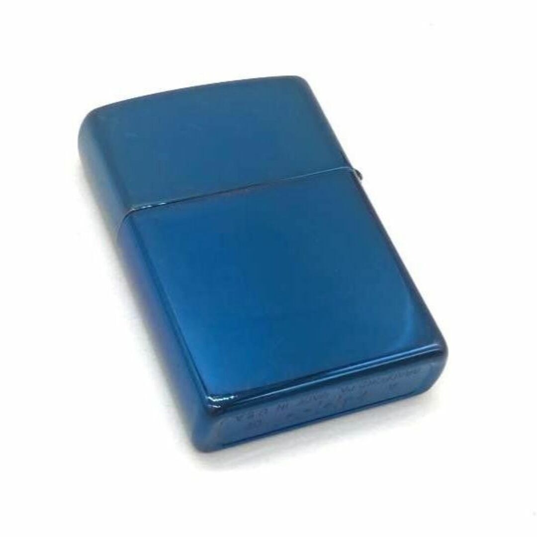 ZIPPO(ジッポー)の2007年製ZIPPOビンテージ ブルーチタンモデル メンズのファッション小物(タバコグッズ)の商品写真