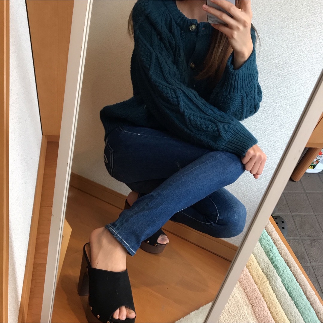 moussy デニムスキニーパンツ 23インチ SLY GYDA