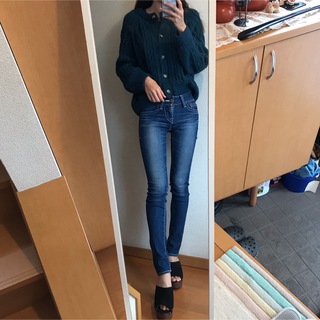 moussy - moussy デニムスキニーパンツ SLY rienda resexxyの通販 by 