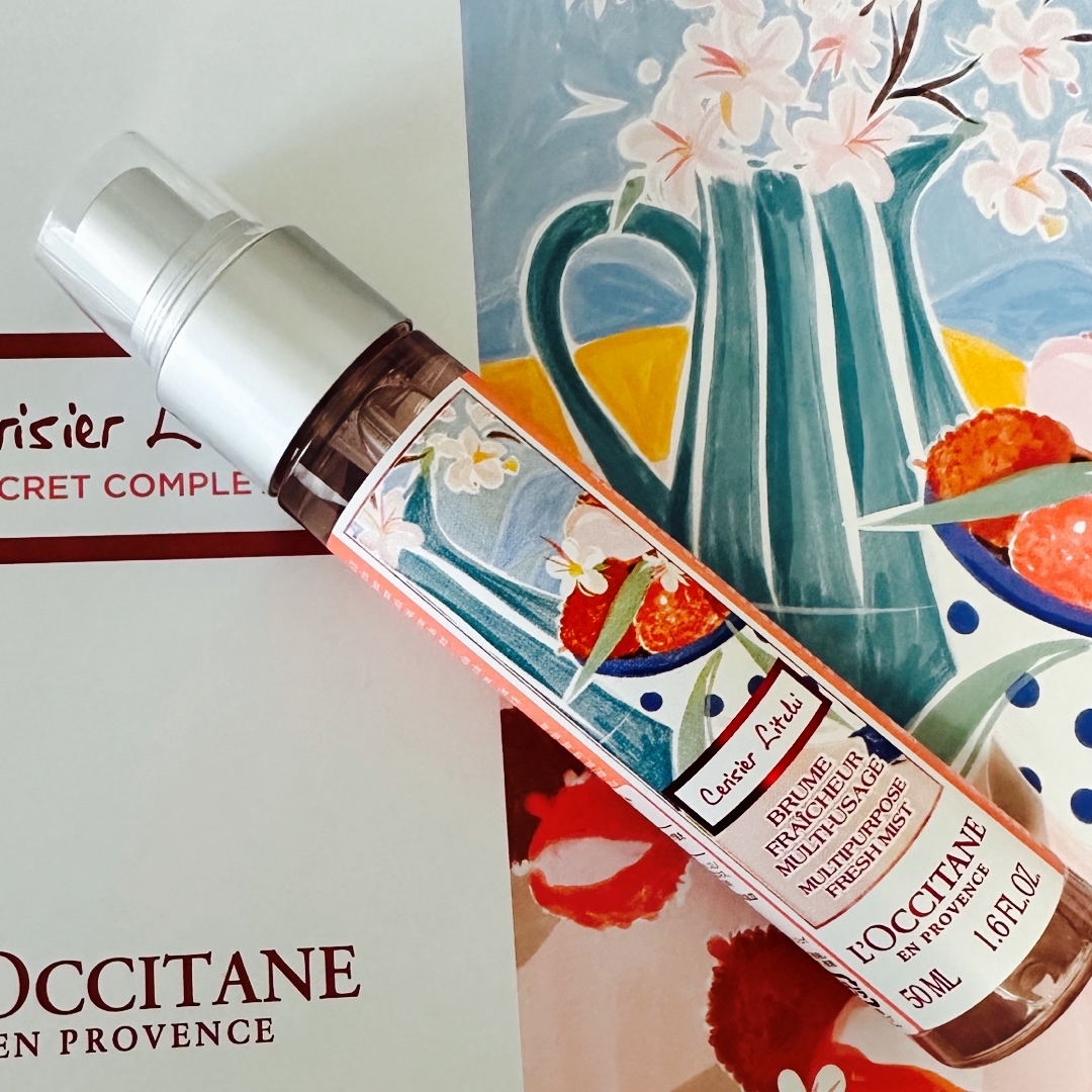 L'OCCITANE(ロクシタン)のロクシタン チェリーライチ モイスチャーミスト 50mL 新品未開封 コスメ/美容のスキンケア/基礎化粧品(化粧水/ローション)の商品写真