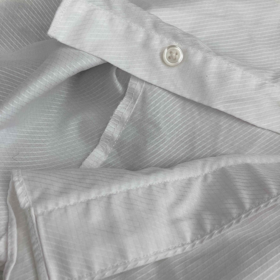 薄ピンク　半袖シャツ メンズのトップス(シャツ)の商品写真