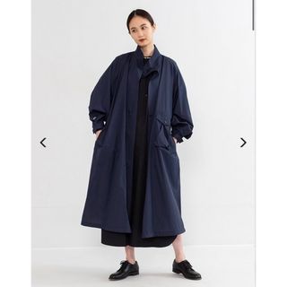 HYKE - 【HYKE】ハイク・PERTEX MILITARY COAT・navy・サイズ1の通販 ...