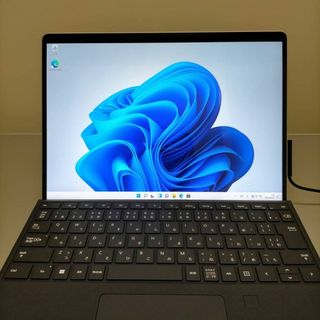 美品 Surface Pro 8 プラチナ キーボード付 オフィス無(タブレット)