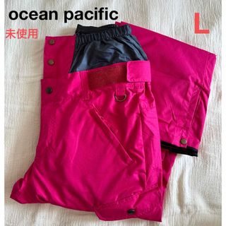 オーシャンパシフィック(OCEAN PACIFIC)の未使用 op レディース L 11号 スノボ ウェア パンツ ピンク(ウエア/装備)