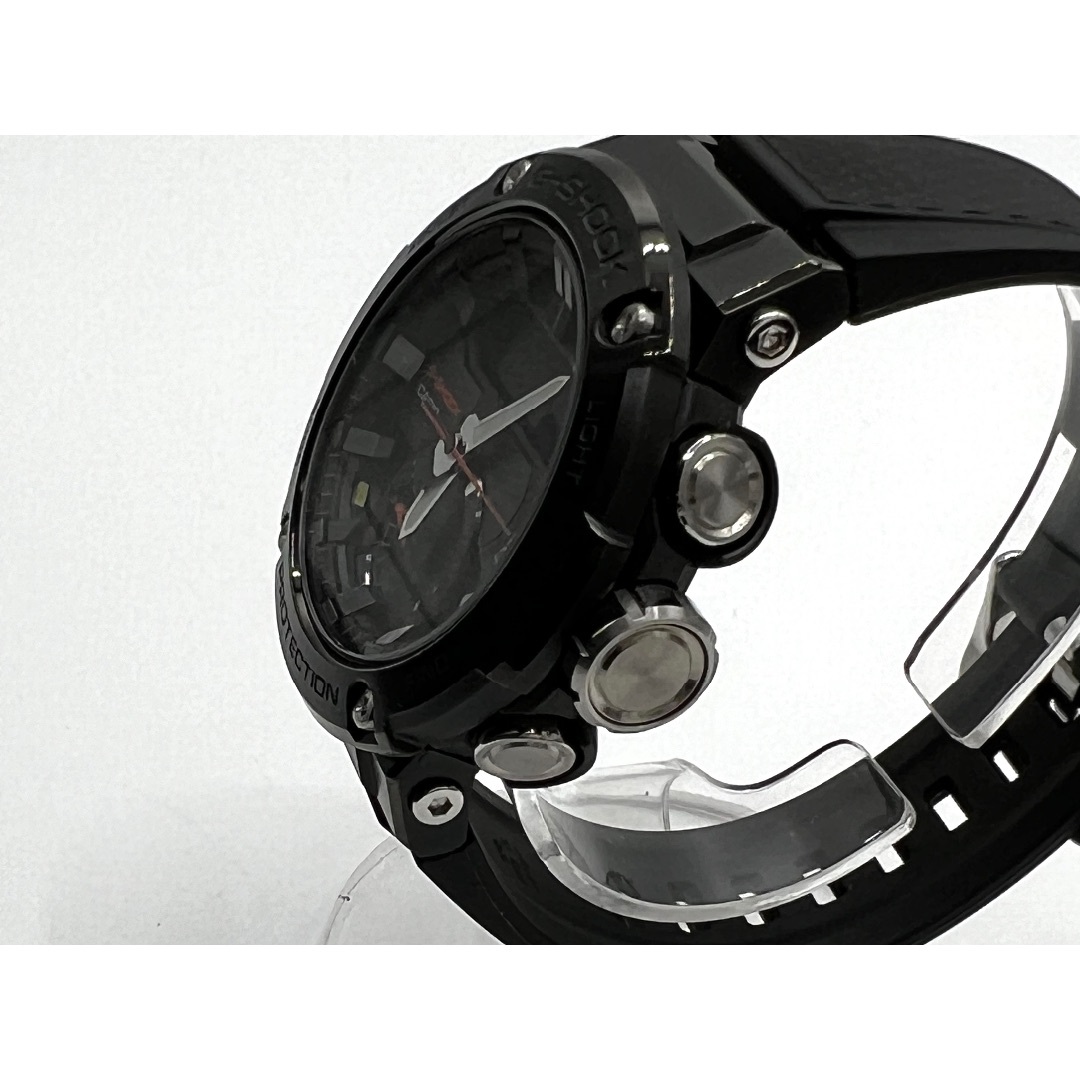 CASIO(カシオ)のCASIO カシオ G-STEEL Gスチール Bluetooth 搭載 カーボンベゼル メンズウォッチ 腕時計 タフソーラー GST-B200B-1AJF 超美品 メンズの時計(腕時計(アナログ))の商品写真