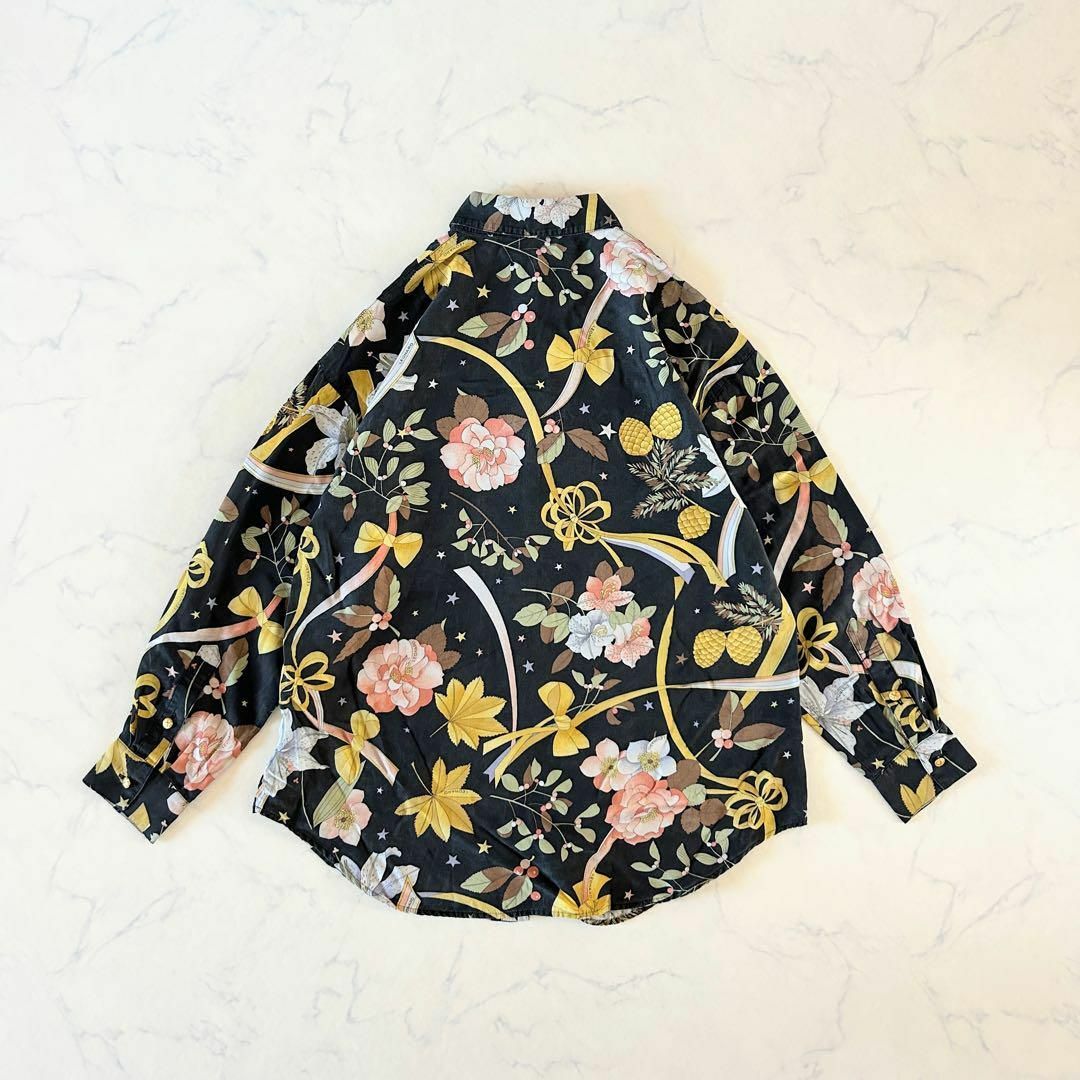 LEONARD - 【美品】Lサイズ LEONARD SPORT 柄シャツ 長袖シャツの通販