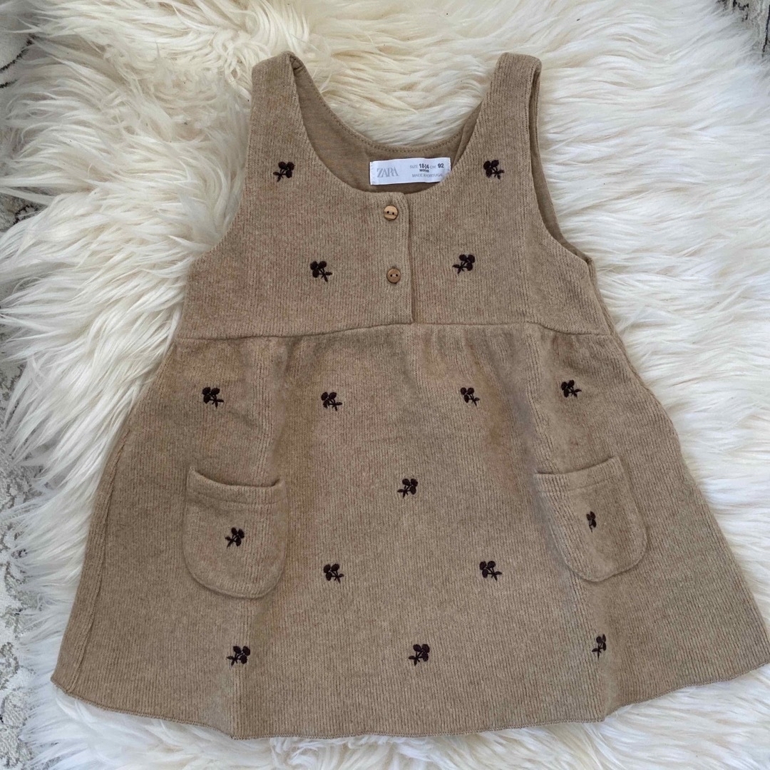 ZARA KIDS(ザラキッズ)のさささ様　ZARA ワンピース　18/24m キッズ/ベビー/マタニティのキッズ服女の子用(90cm~)(ワンピース)の商品写真