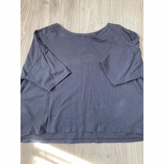 サマンサモスモス(SM2)のサマンサモスモスブルー　バスクTシャツ(Tシャツ(半袖/袖なし))