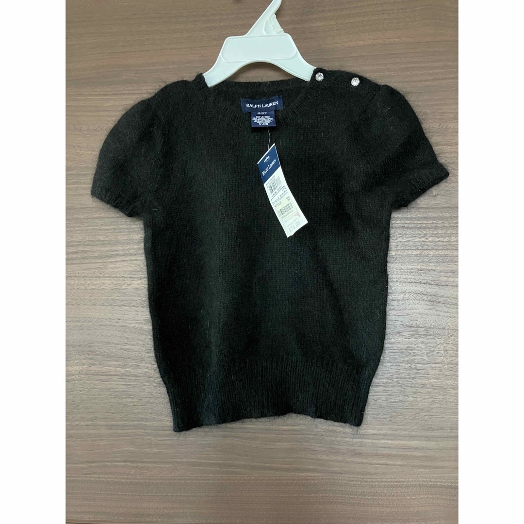 POLO RALPH LAUREN(ポロラルフローレン)のralph lauren アンゴララビットニット4T 4歳 キッズ/ベビー/マタニティのキッズ服女の子用(90cm~)(ニット)の商品写真