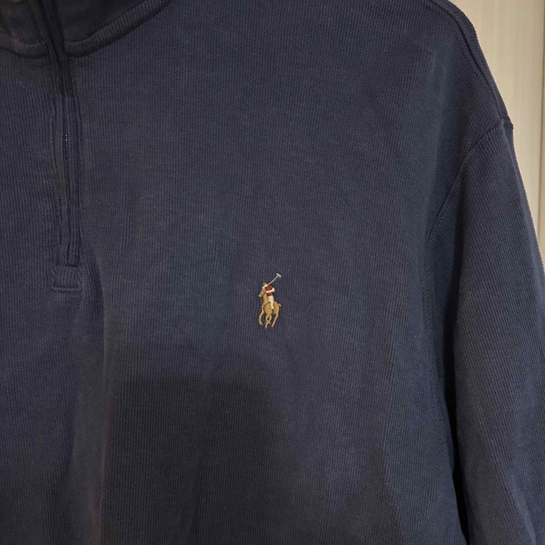 POLO RALPH LAUREN - 美品 Ralph Lauren ハーフジップニットスウェット ...