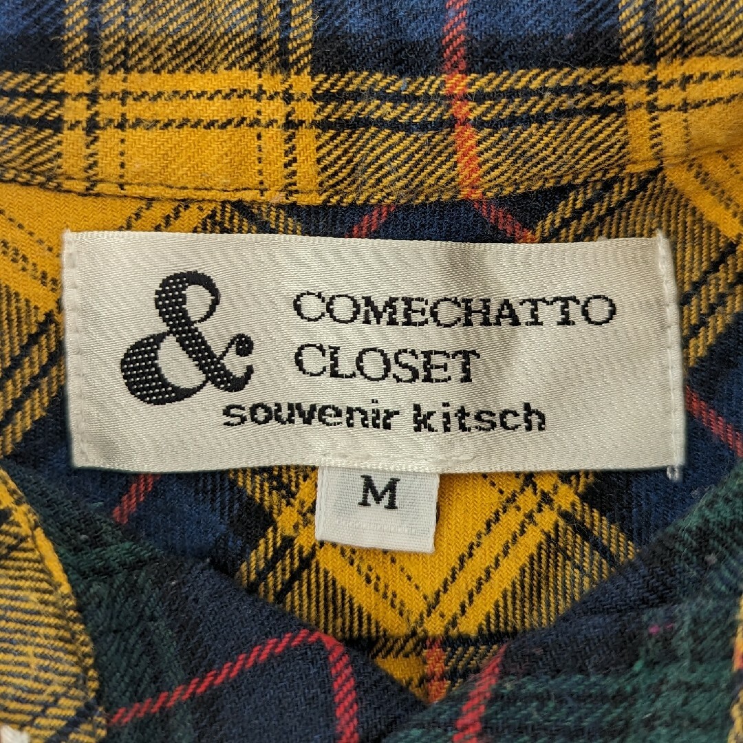 FITH(フィス)の最終値下げ☆COMECHATT&CLOSET☆チェックシャツ☆90cm キッズ/ベビー/マタニティのキッズ服男の子用(90cm~)(ブラウス)の商品写真