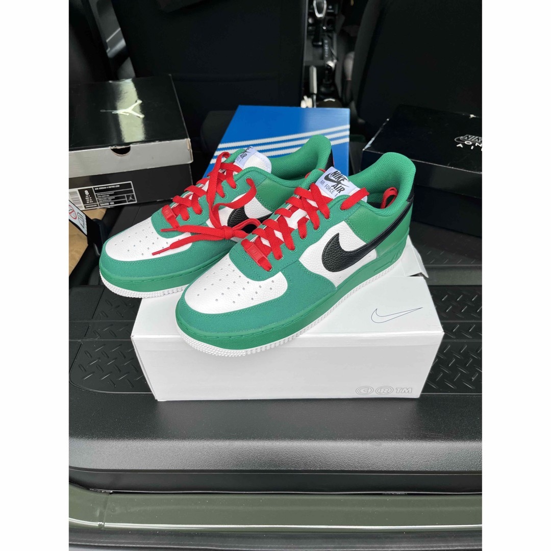 nike by you air force 1 ハイネケンカラー 27cm