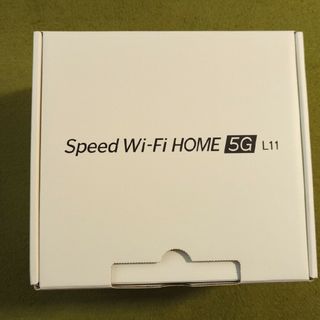 ゼットティーイー(ZTE)のSpeed WiFi HOME 5G L11　ルーター(その他)