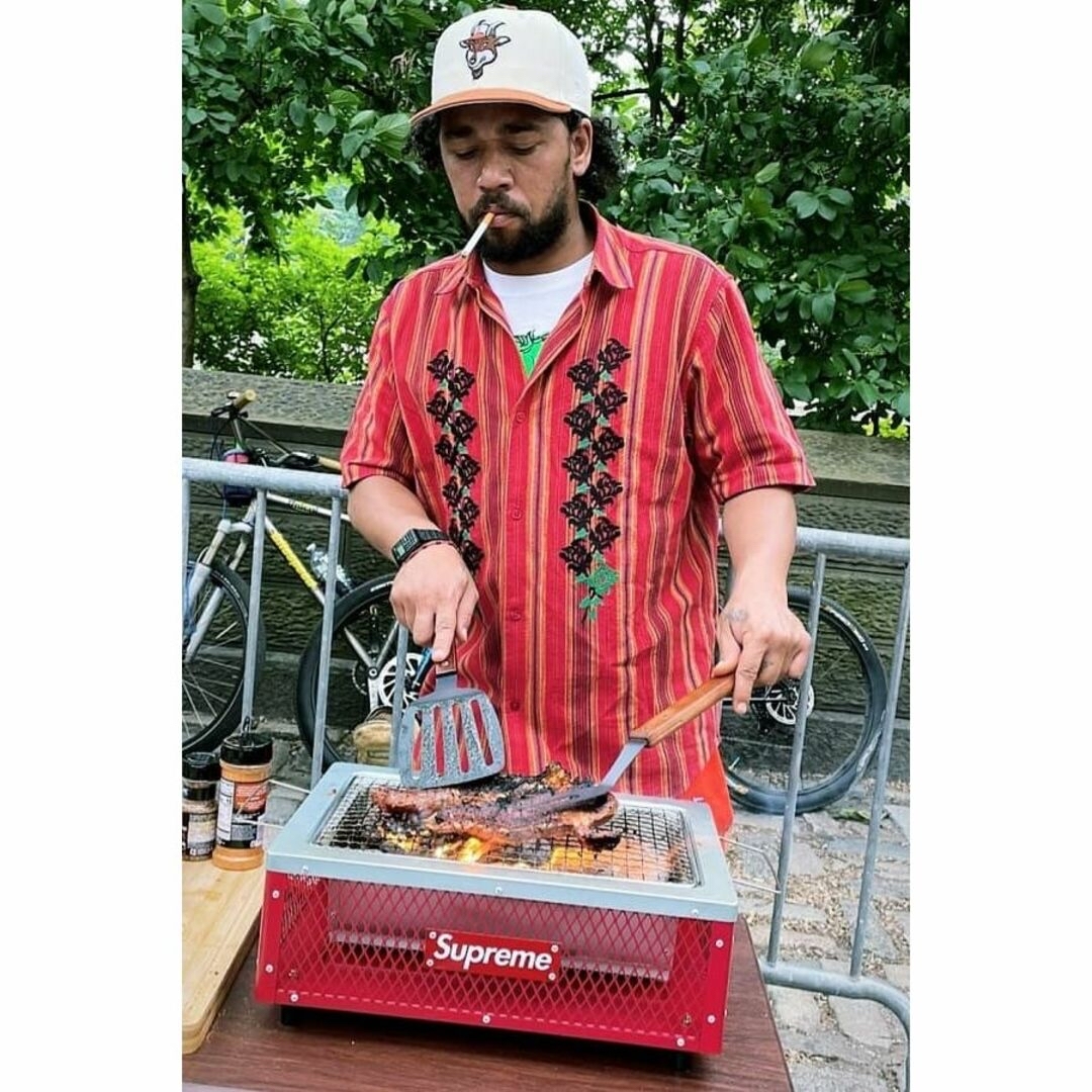 supreme coleman charcoal grill