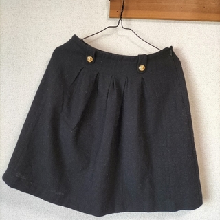 ユニクロ(UNIQLO)のユニクロ　ウール混　スカート(ひざ丈スカート)