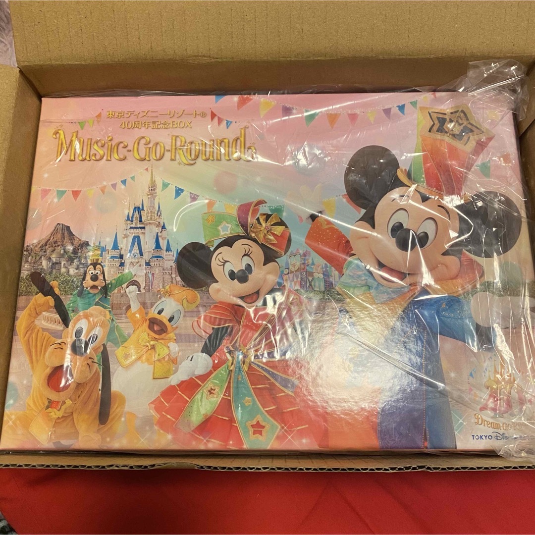 Disney(ディズニー)の東京ディズニーリゾート40周年記念BOX Music-Go-Round〈通常版〉 エンタメ/ホビーのCD(その他)の商品写真