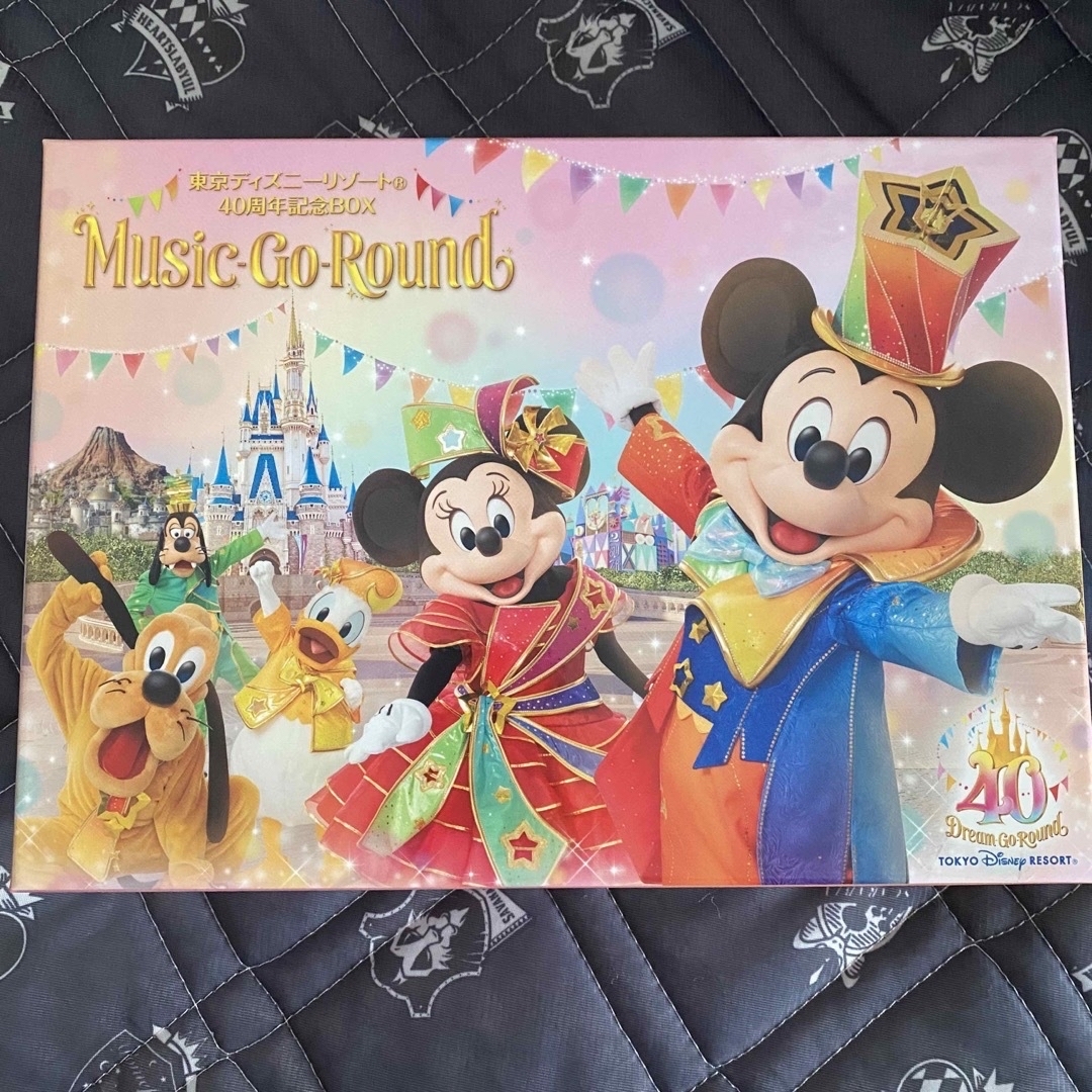 Disney(ディズニー)の東京ディズニーリゾート40周年記念BOX Music-Go-Round〈通常版〉 エンタメ/ホビーのCD(その他)の商品写真