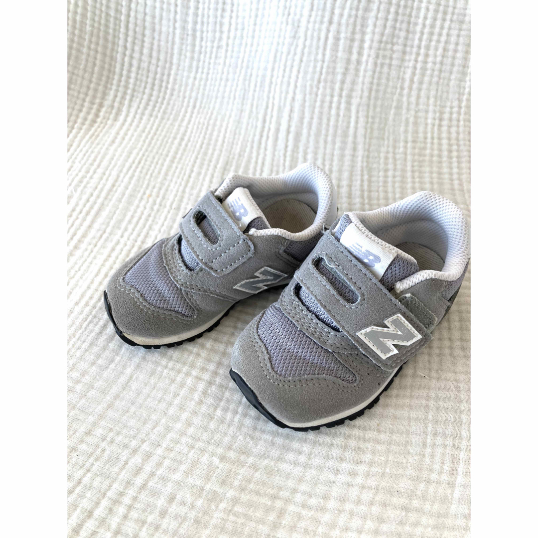 New Balance(ニューバランス)のニューバランス　373 12cm グレー　NewBalance キッズ/ベビー/マタニティのベビー靴/シューズ(~14cm)(スニーカー)の商品写真