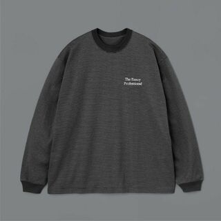 ennoy L/S BORDER T-SHIRTS  BLACK × WHITE(Tシャツ/カットソー(七分/長袖))