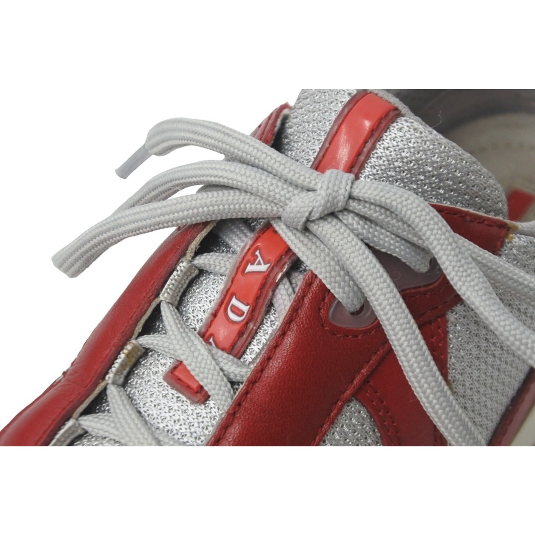 PRADA - PRADA プラダ スニーカー アメリカズカップ レッド PRADA - PRADA プラダ スニーカー アメリカズカップ レッド