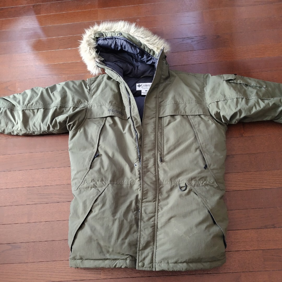 コロンビア ICE WIND PARKA アイスウィンドパーカー グレー M