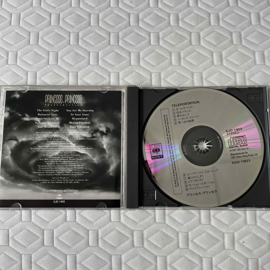 プリンセス・プリンセス　TELEPORTATION CD エンタメ/ホビーのCD(ポップス/ロック(邦楽))の商品写真