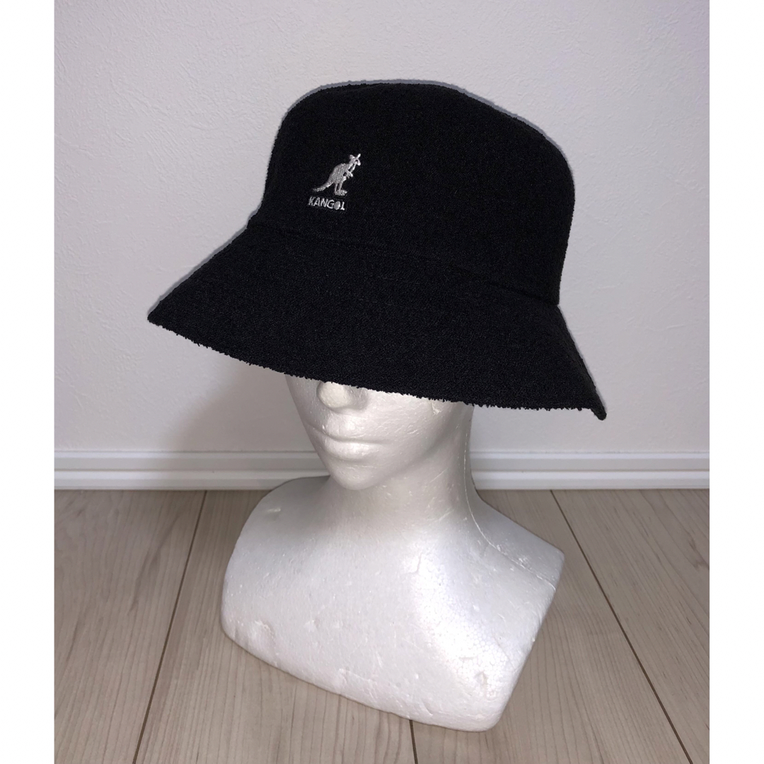 XL 良品 KANGOL Bermuda Bucket バケットハット ブラック