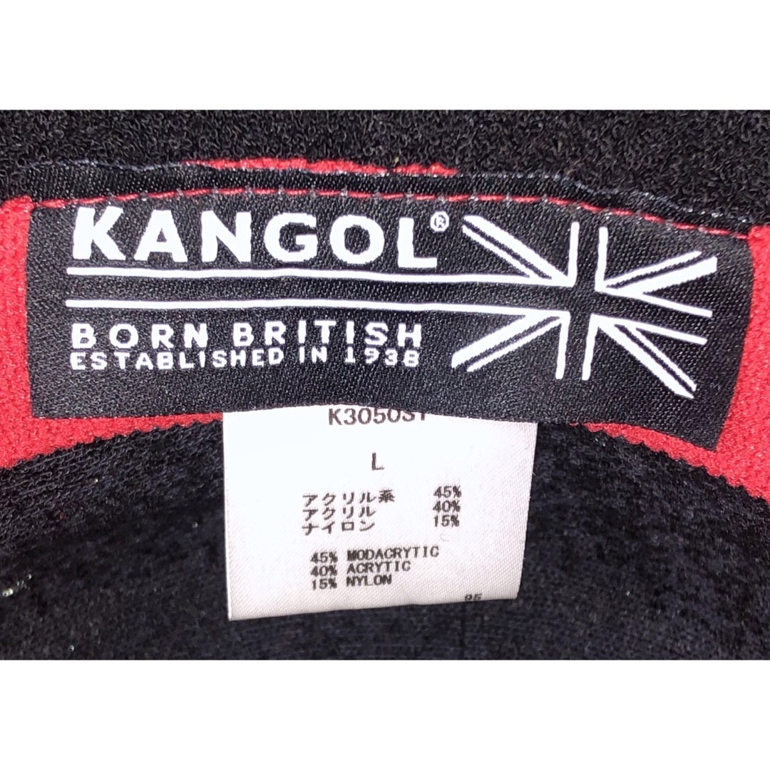 KANGOL(カンゴール)のL 美品 KANGOL Bermuda Bucket バケットハット ブラック メンズの帽子(ハット)の商品写真