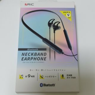 Bluetooth ネックバンドイヤホン BT0018 BK(ヘッドフォン/イヤフォン)