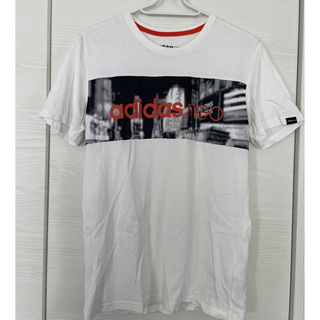 アディダス(adidas)の★adidas neo【Tシャツ・ホワイト・S size】(Tシャツ/カットソー(半袖/袖なし))