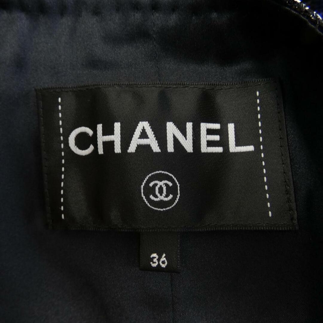 CHANEL(シャネル)のシャネル CHANEL ノーカラージャケット レディースのジャケット/アウター(テーラードジャケット)の商品写真