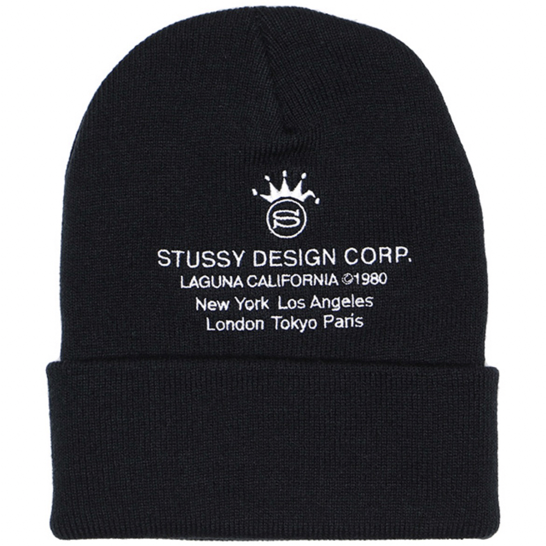 STUSSY - 【値段交渉可能】stussy ビーニー ニット帽
