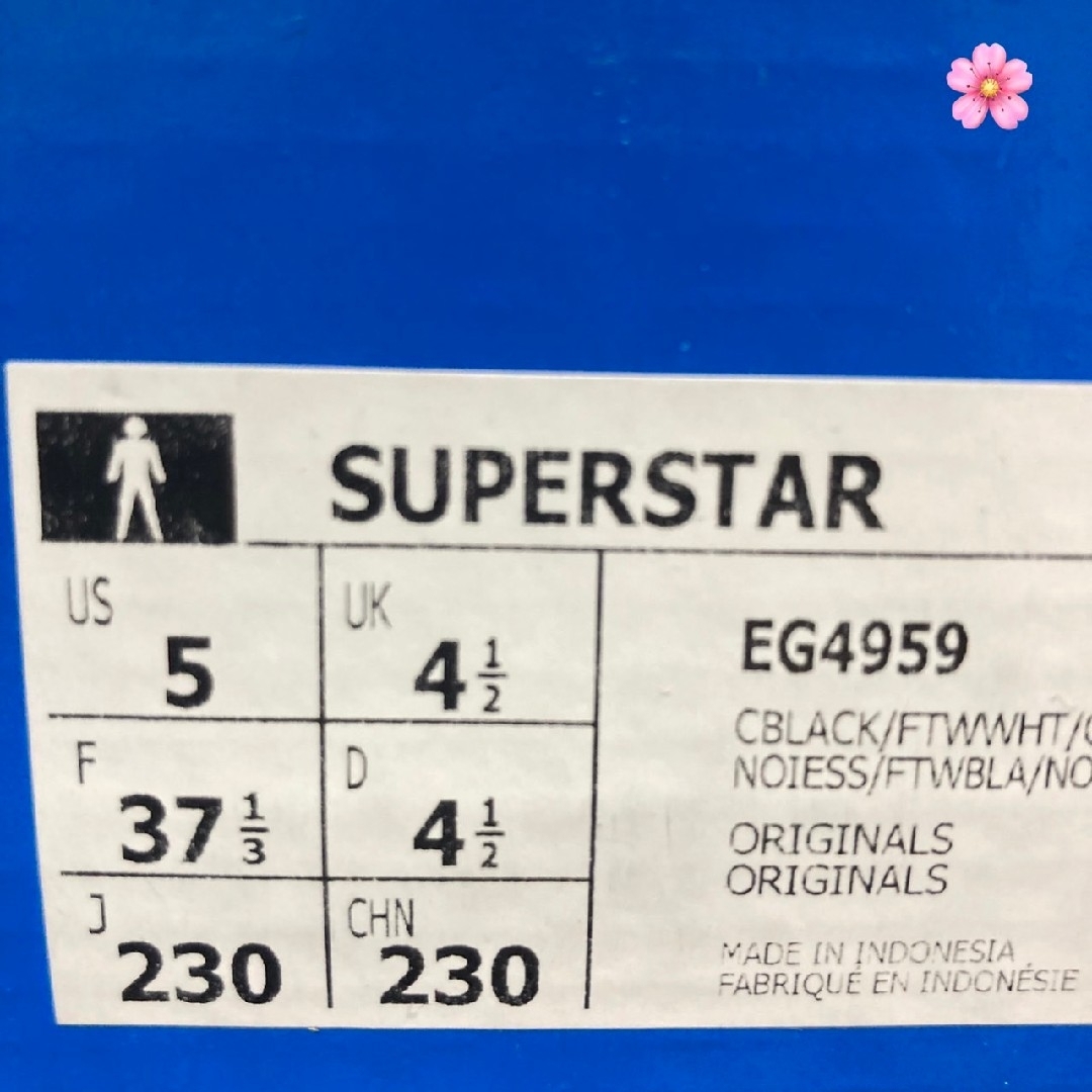 Originals(adidas) - 国内正規品 23cm アディダス スーパースター