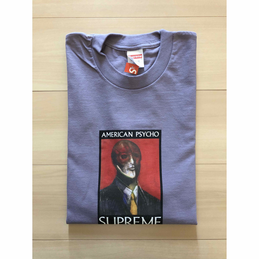 シュプリーム　American Psycho Tee　紫Lトップス