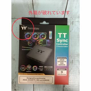 Thermaltake TT SyncRGBソフトウェア対応コントローラー(PC周辺機器)