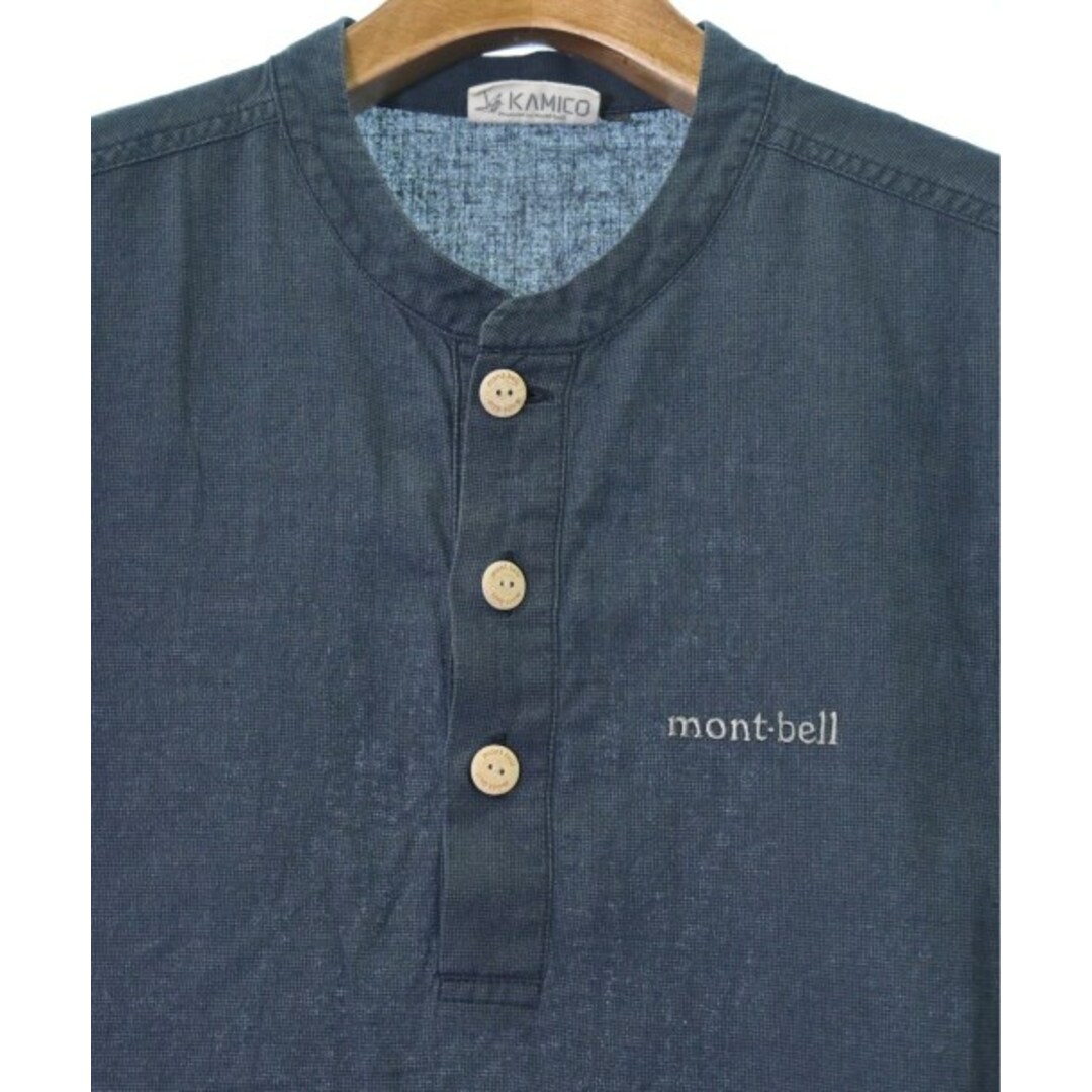 mont bell(モンベル)のMontbell モンベル カジュアルシャツ S 紺 【古着】【中古】 メンズのトップス(シャツ)の商品写真