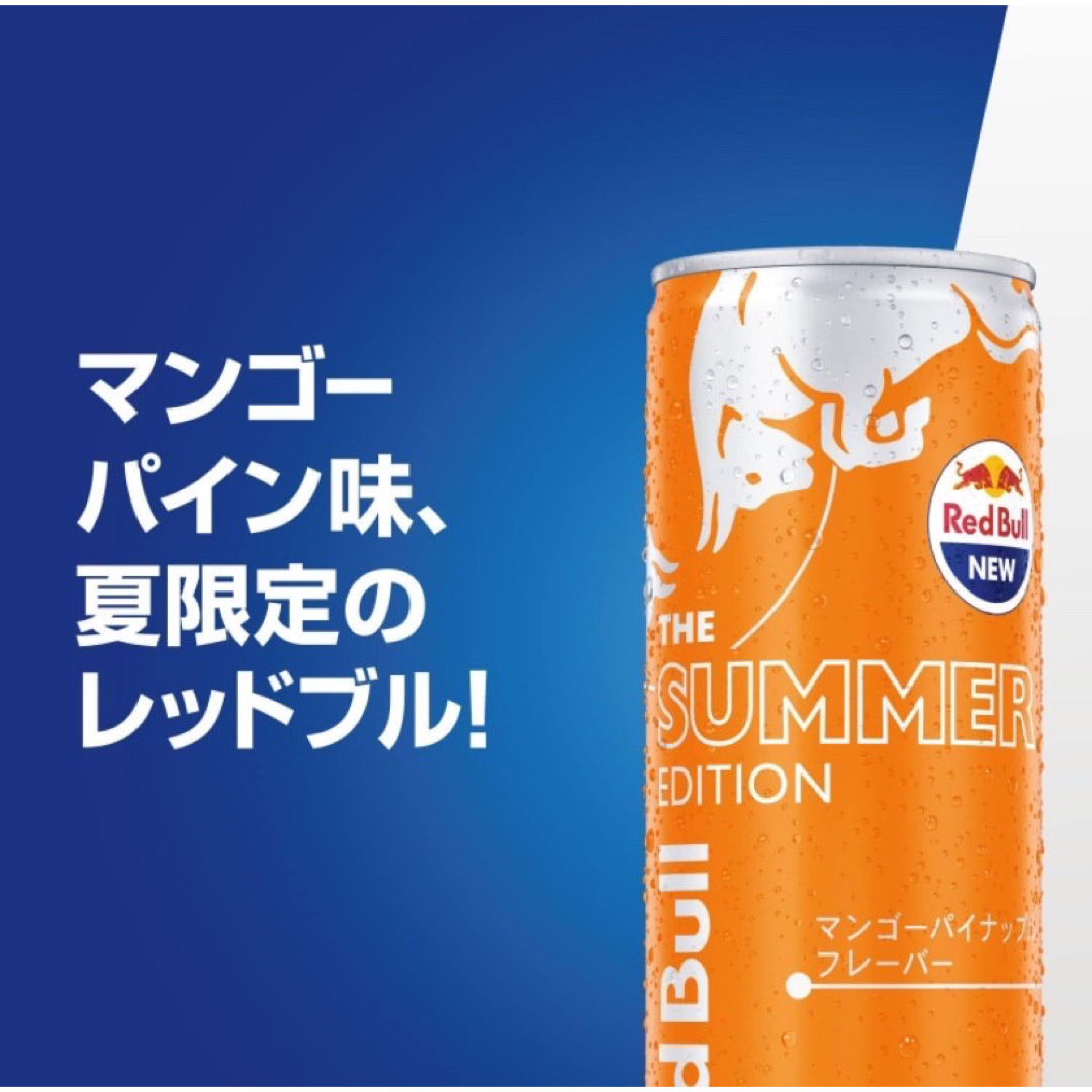 Red Bull(レッドブル)の★レッドブルサマーエディション　新品1ケース24缶 食品/飲料/酒の飲料(ソフトドリンク)の商品写真