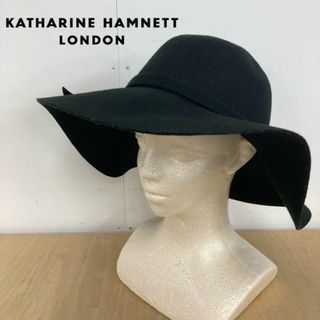 キャサリンハムネット(KATHARINE HAMNETT)のKATHARINE HAMNETT ロングブリムハット(ハット)