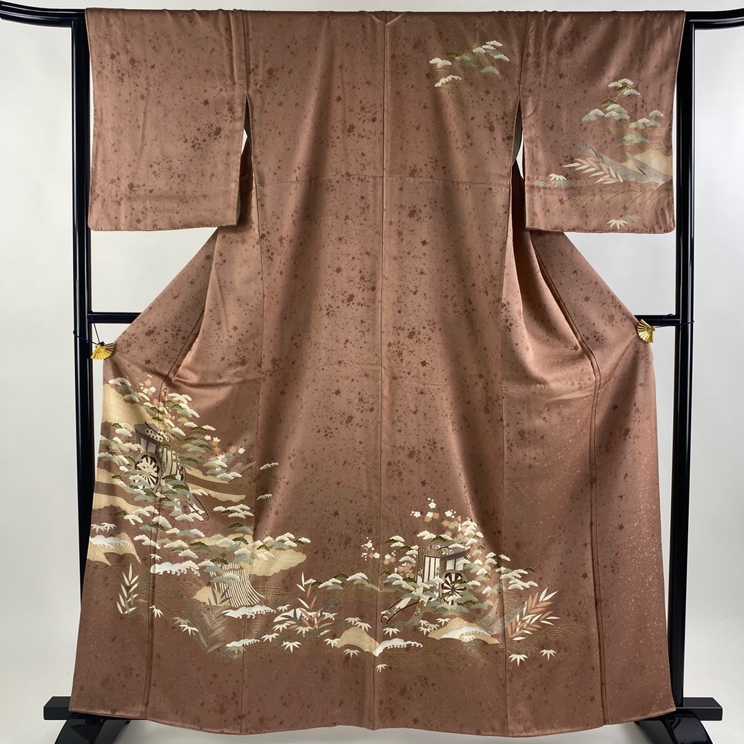 訪問着 身丈162.5cm 裄丈64.5cm 正絹 美品 秀品