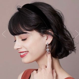 FOXEY - 【新品】DAISY LIN デイジーリン ベロアカチューシャ ブラック ...