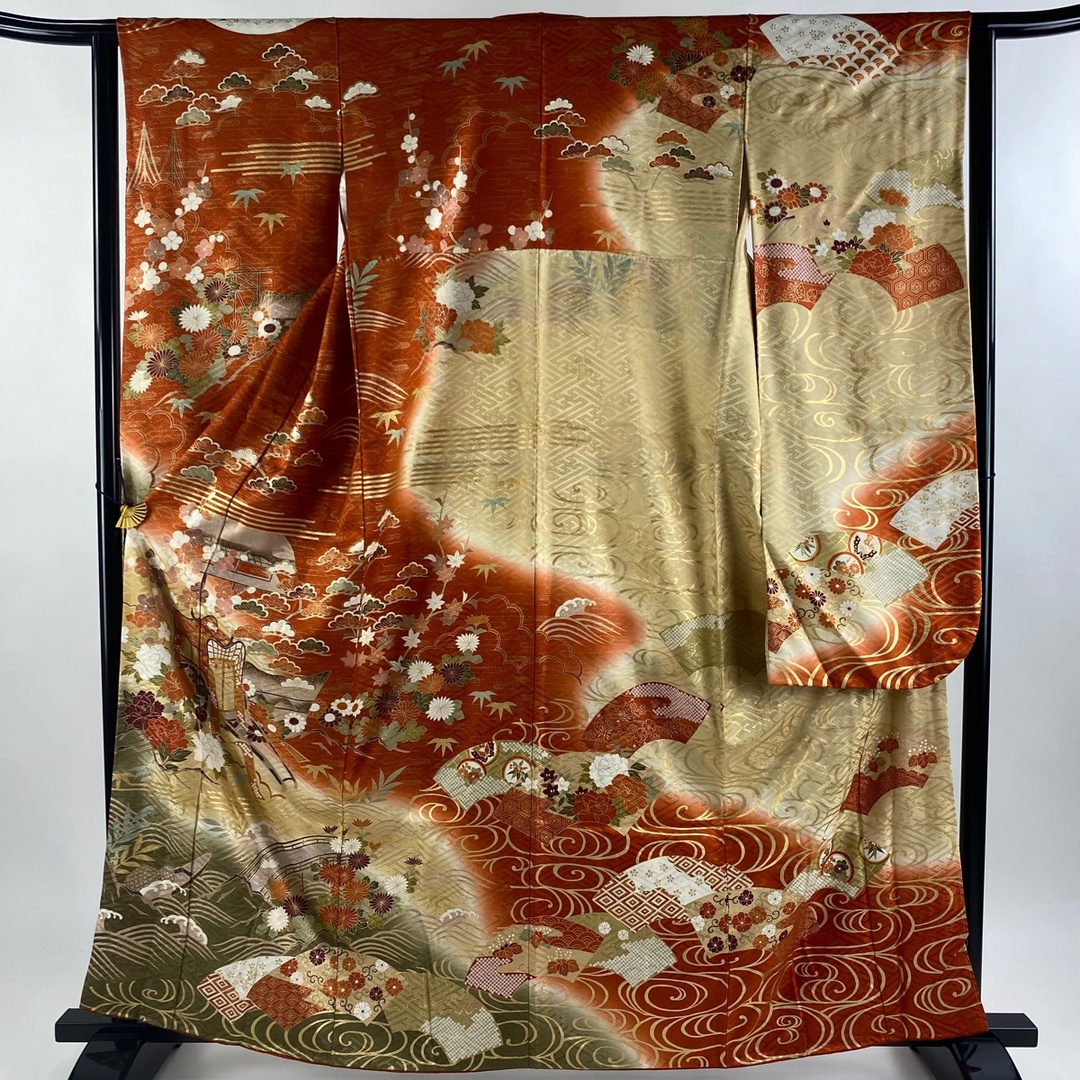 振袖 身丈163cm 裄丈62.5cm 正絹 美品 秀品